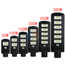 Ip65 smd 50w waterproof photocell 150watts 100w street lights factory price with pir sensor